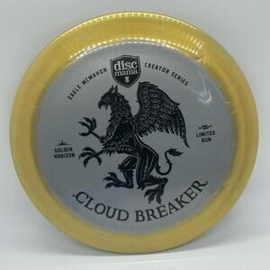 DiscMania McMAHON Golden Horizon Cloud Breaker 171g Gold Silver Black Disc Golf